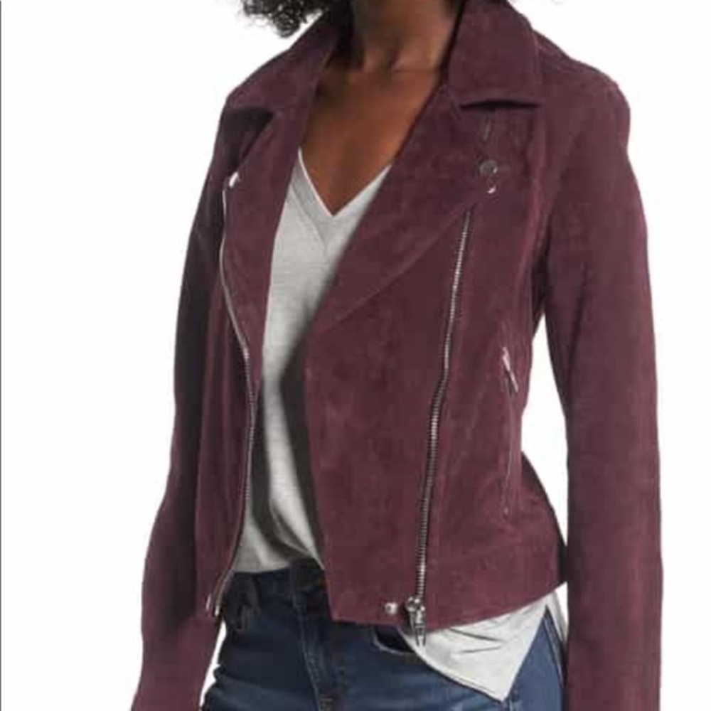 Blank NYC Suede Moto Jacket